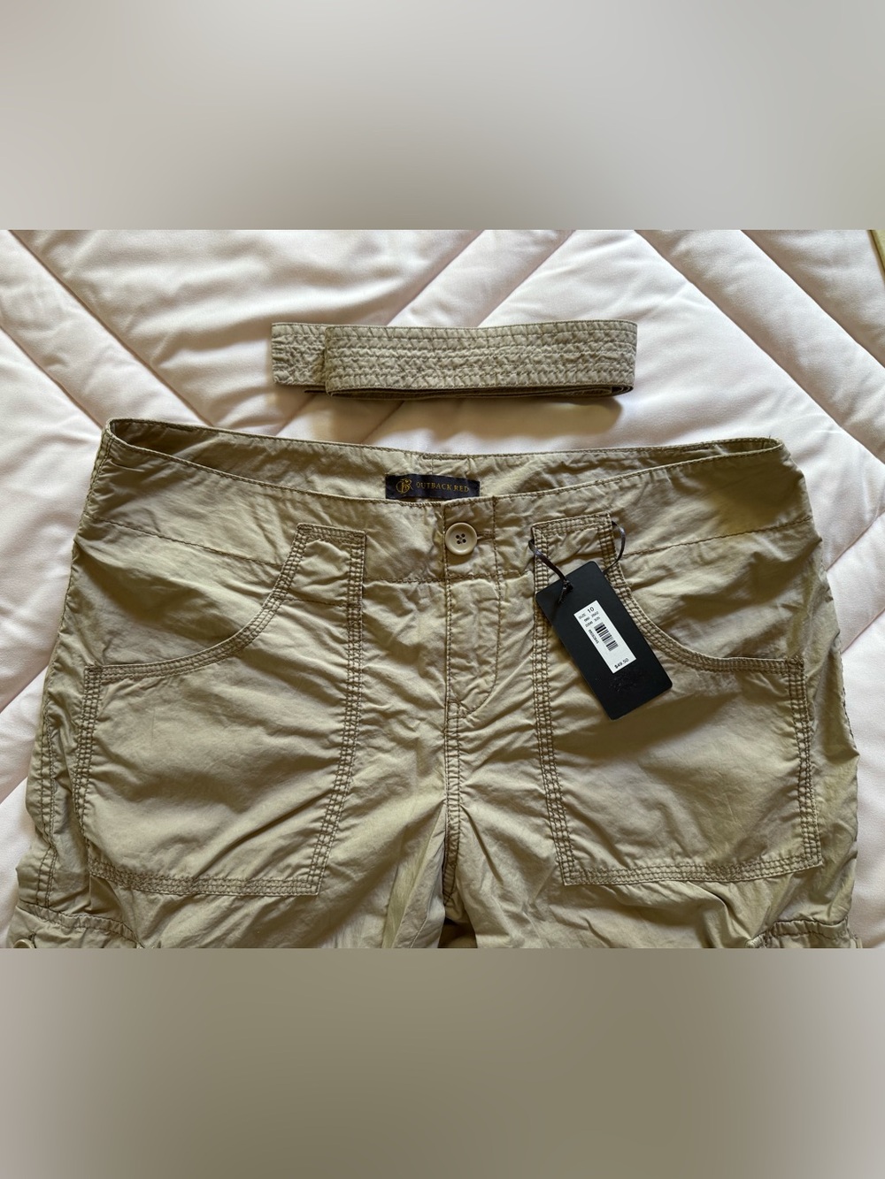 Outback Red Cargo Cropped Pants